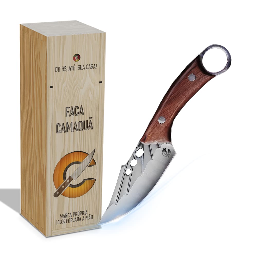 Faca Camaqua - Cutelaria Forjada A Mao + Garantia