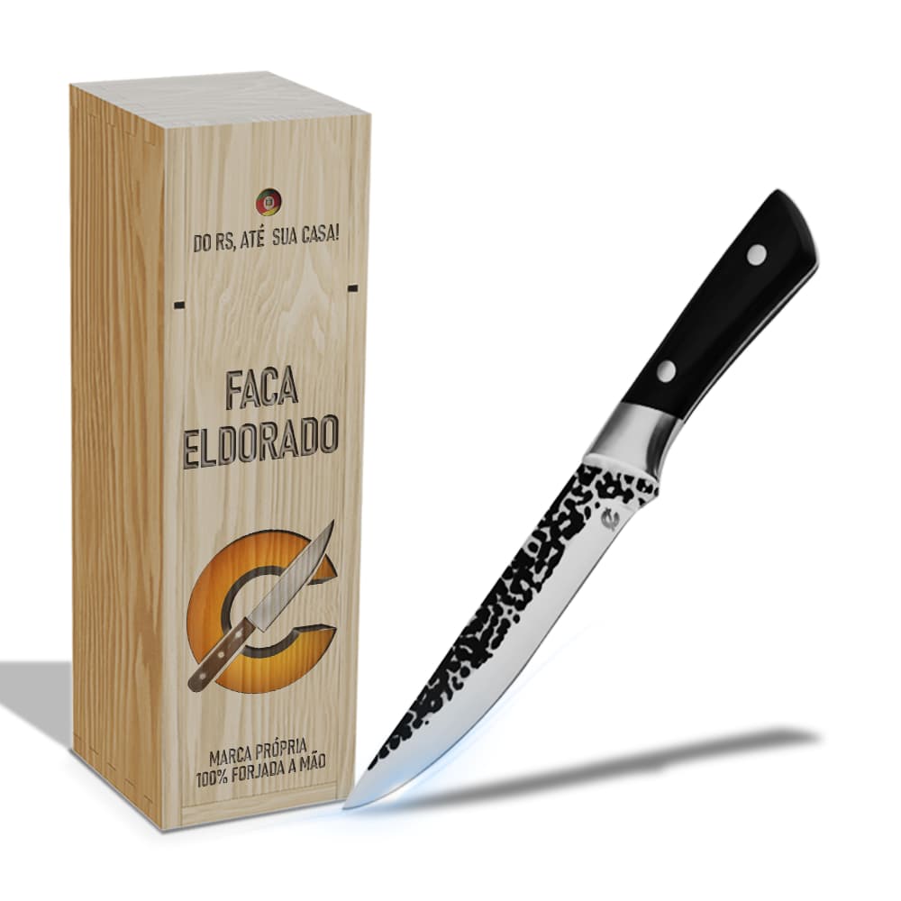 Faca Eldorado - Cutelaria Forjada A Mao + Garantia