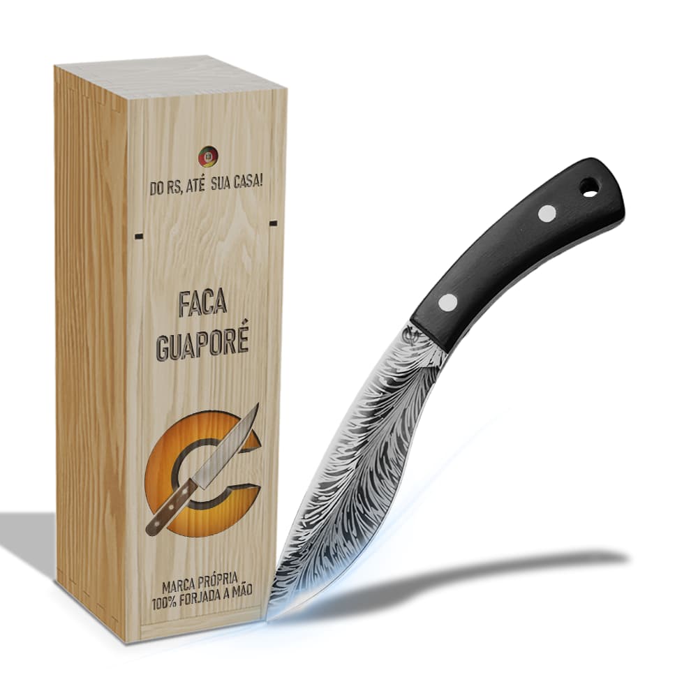 Faca Guapore - Cutelaria Forjada A Mao + Garantia