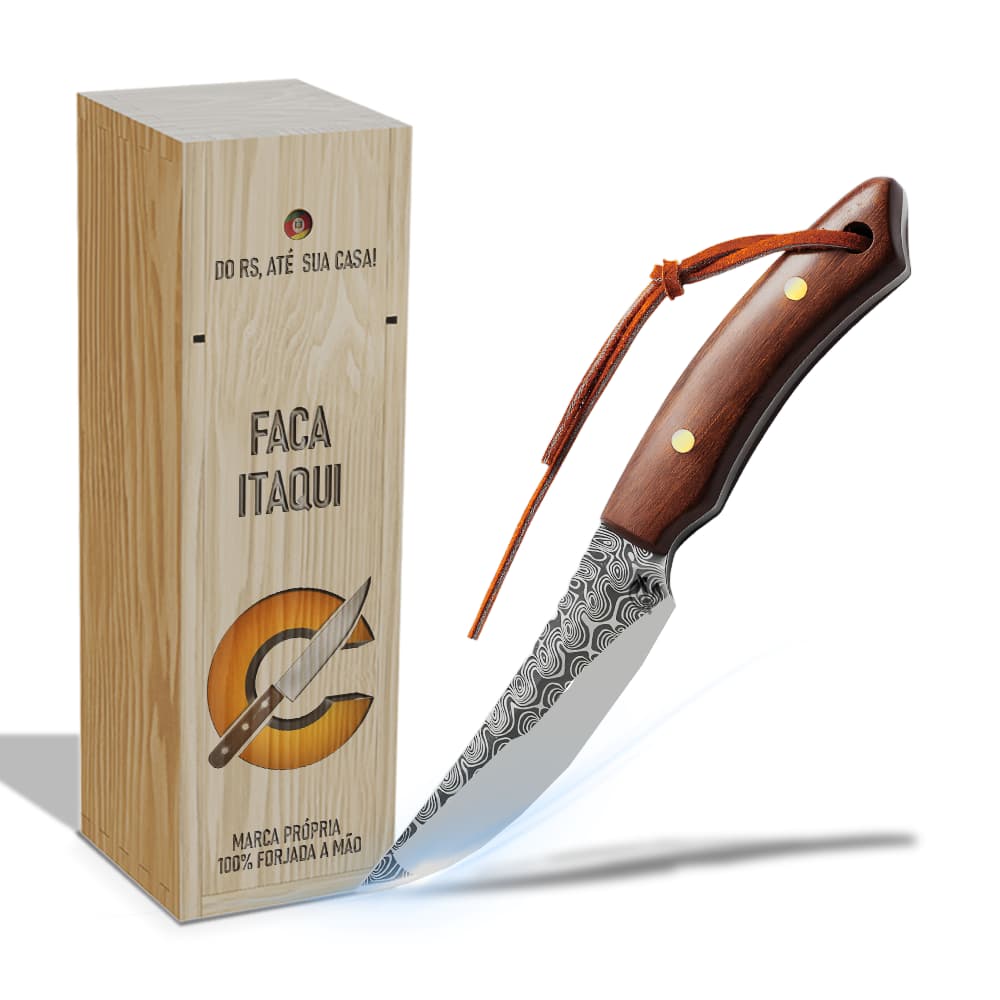 Faca Itaqui - Cutelaria Forjada A Mao + Garantia