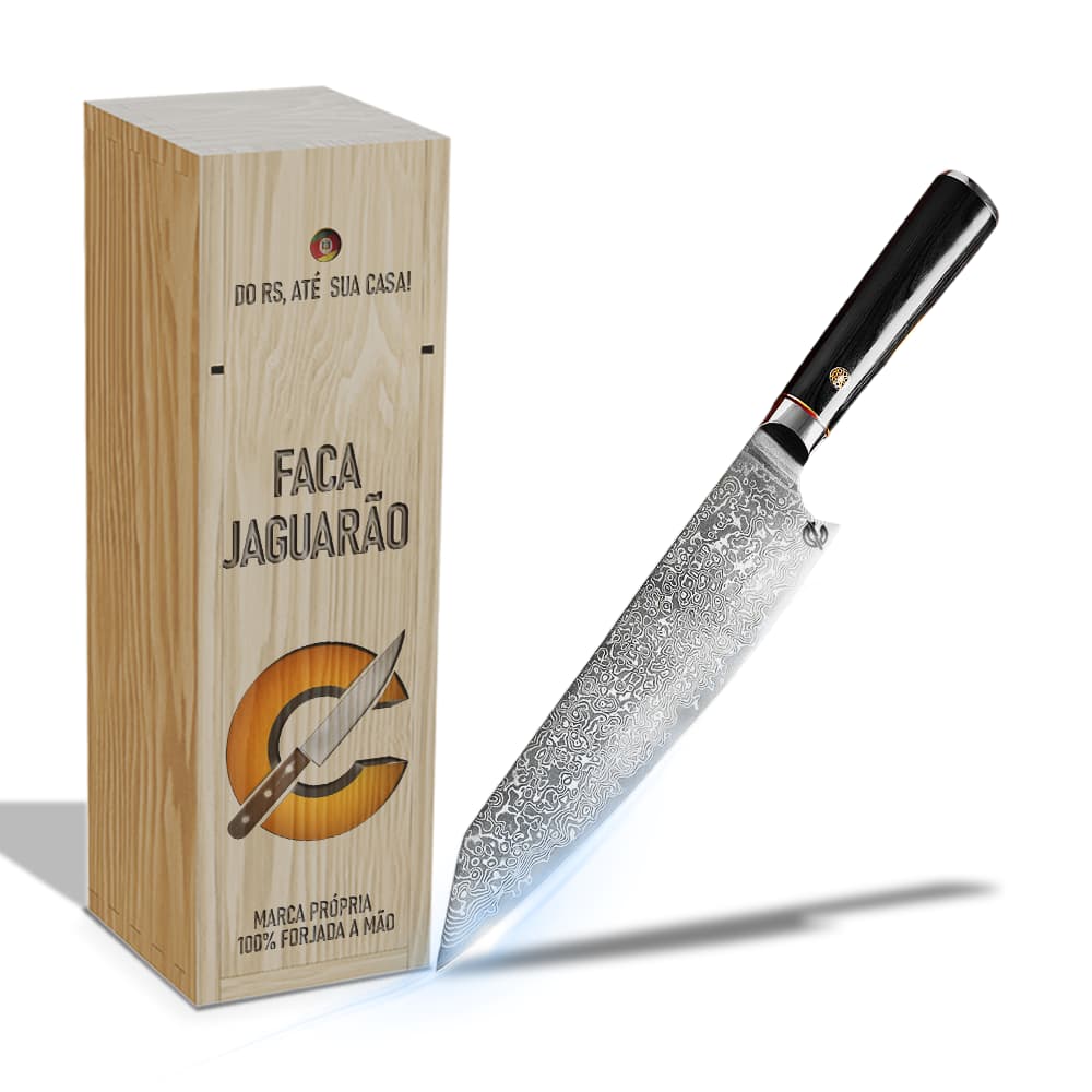 Faca Jaguarao - Cutelaria Forjada A Mao + Garantia