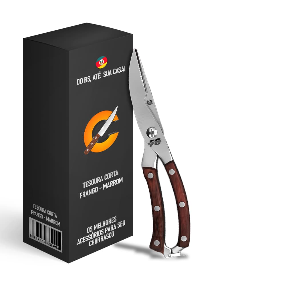 Tesoura Corta Frango – Faca Cutelaria