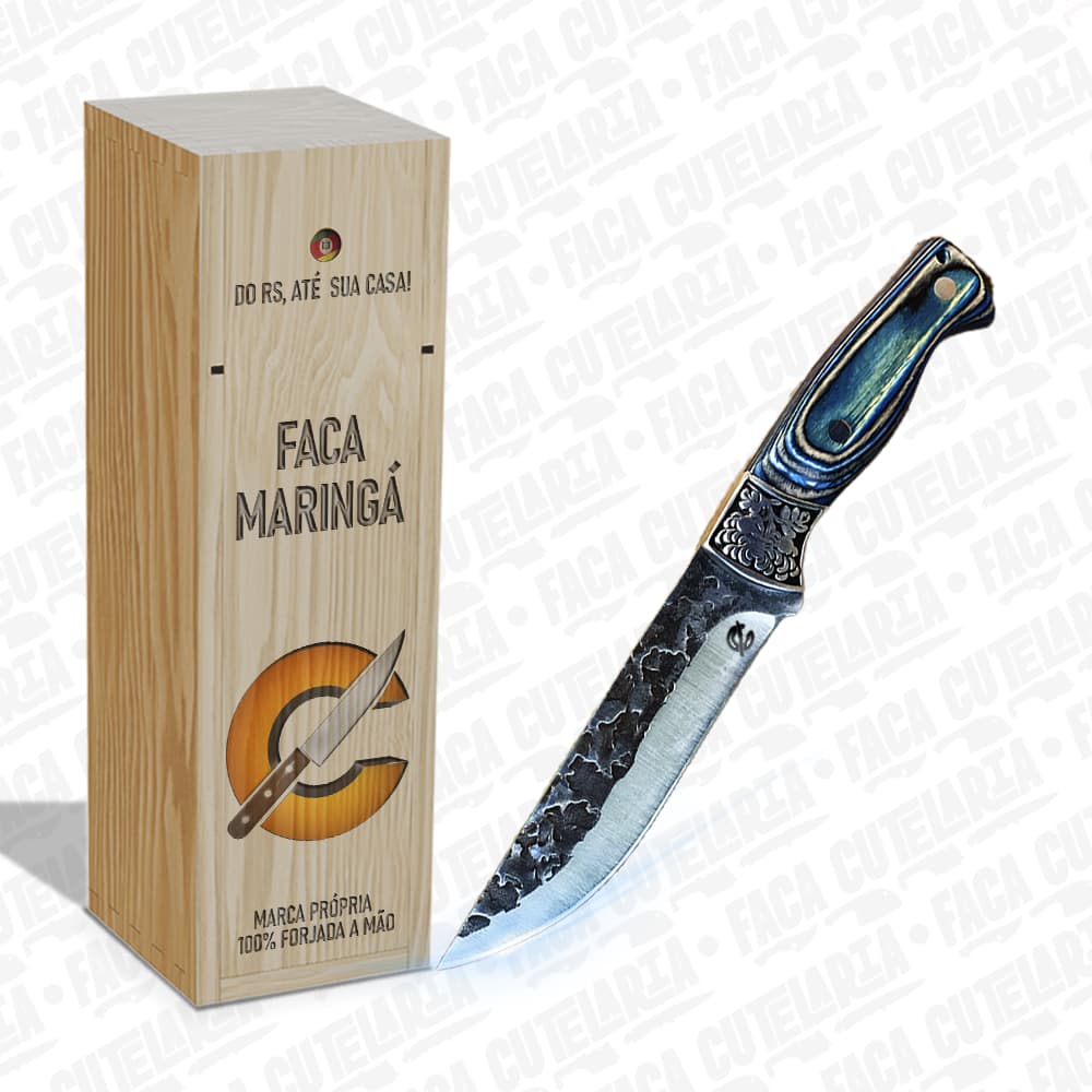 Faca Maringa - Cutelaria Forjada A Mao + Garantia
