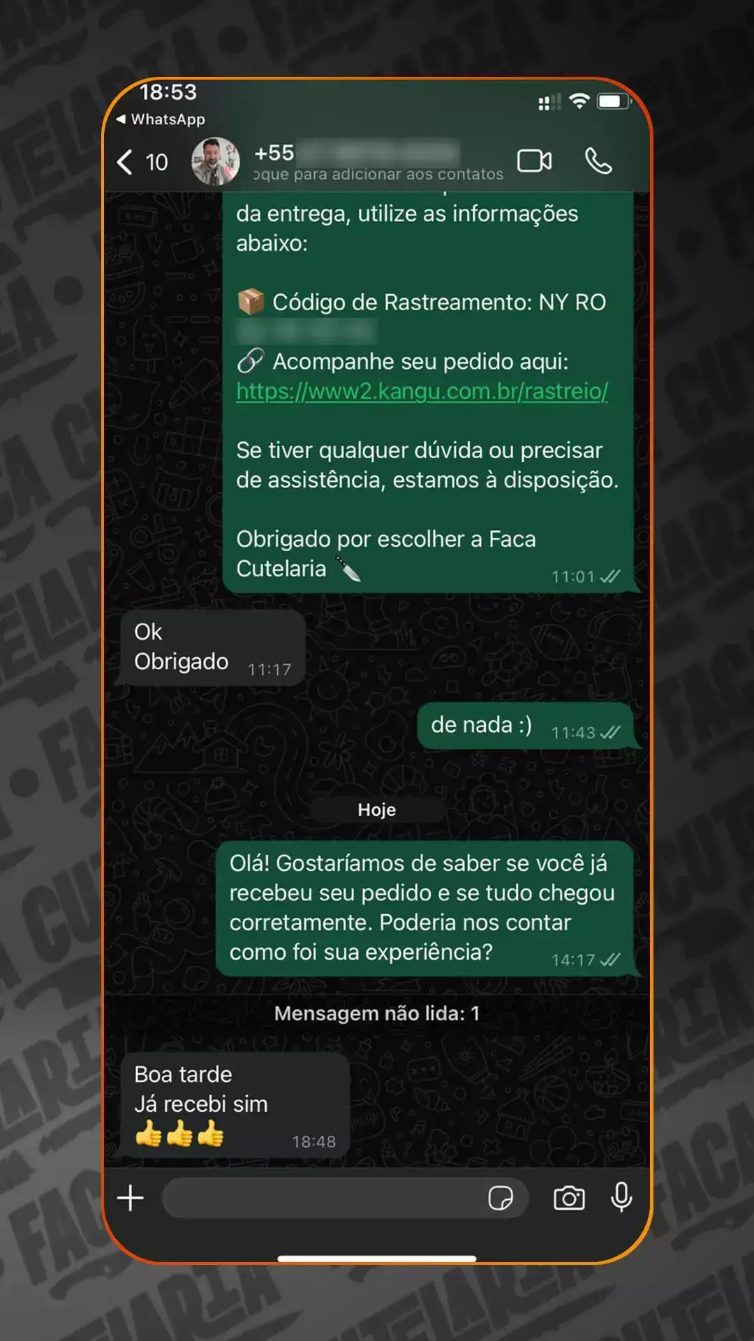 Depoimento de cliente 8